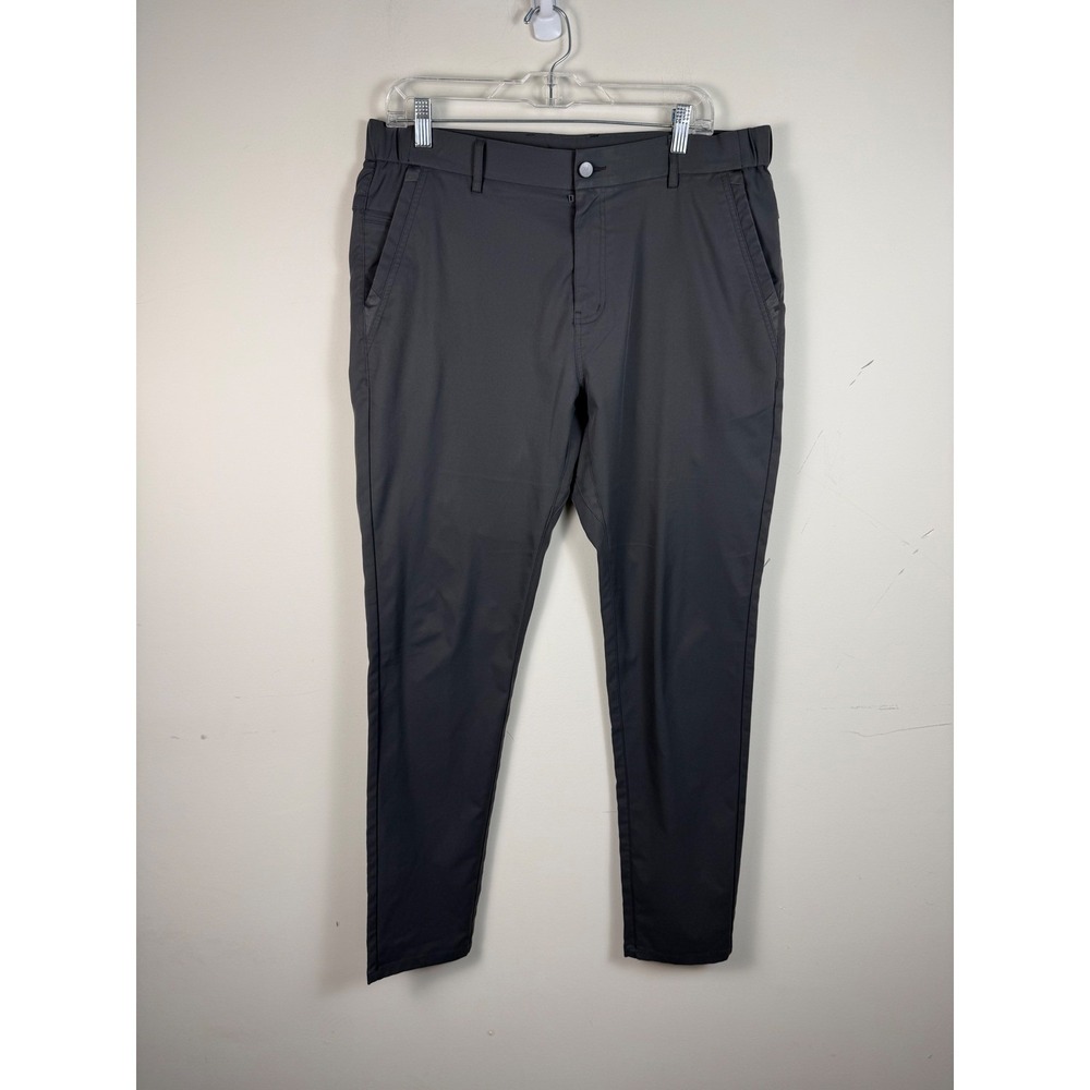Jack Archer Jetsetter Pants Mens 34x33 Deep Blue Tapered Tech Trousers - Picture 6 of 6